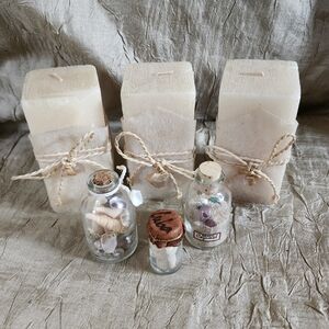 Candles, Sand and Shell Bottle Pack
